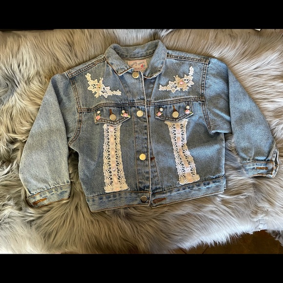 Kids vintage jean jacket - Picture 2 of 6